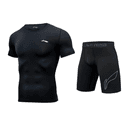 Li Ning Fitness Set Unisex Black+Black