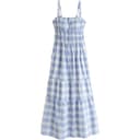 Abercrombie＆Fitch Slip Dresses Women's Light Blue Moderate Long Skirt