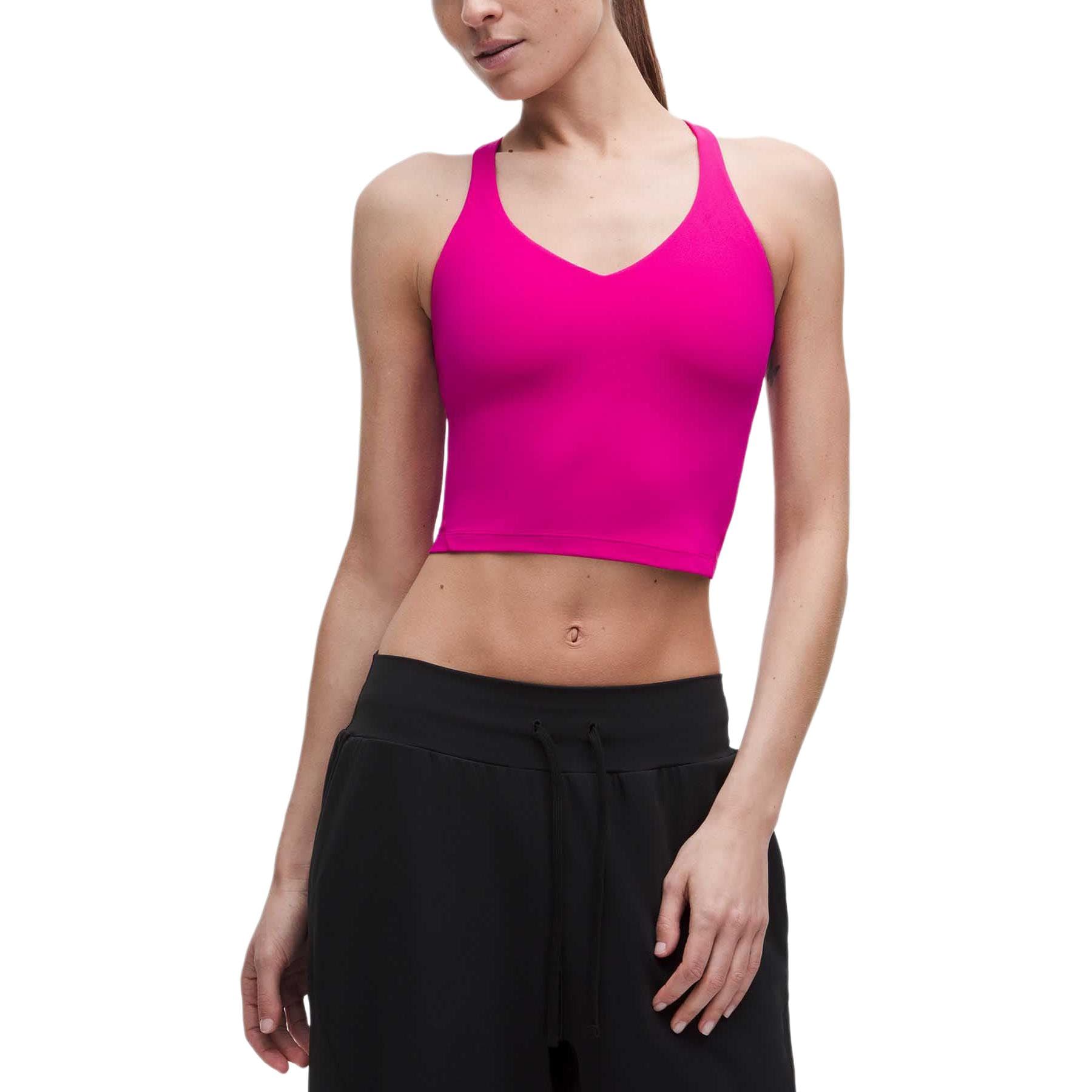 Lululemon Align Yoga Tank Tops Women's Sparkling Pink/PFRE