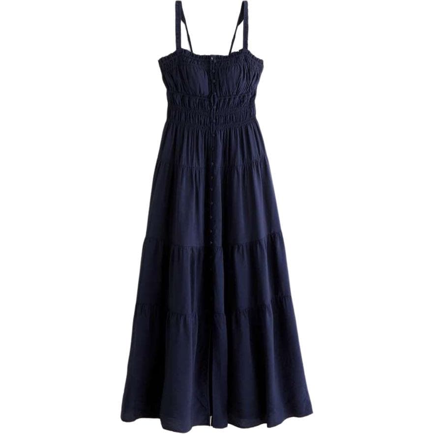 Abercrombie＆Fitch Slip Dresses Women's Blue Moderate